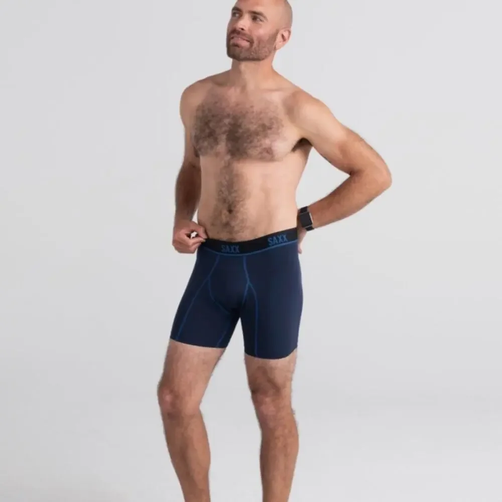 SAXX Kinetic HD Boxer Brief Ballpark Pouch Navy City Blue Underwear XXL